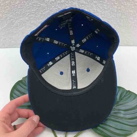 New Era 59fifty Blue Chicago Cubs Baseball MLB Embroidered On-Field Fitted Hat - Picture 7 of 12